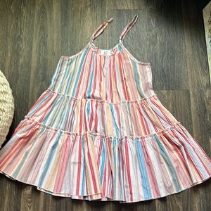 dra Stripped Dress